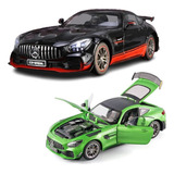 Minicar Mercedes Benz Amg Gtr Greenhell Magno Metal 1/18