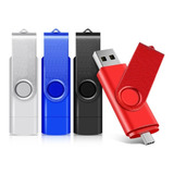 Pen Drive Para Celular 32gb 3 Interfaces Type-c + Micro-b