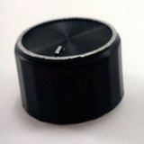 Knob Ad-25v Preto Com Parafuso