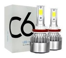 Kit De Luces Led  C6 Tipo Xenon Faros Auto H4 H13 9007