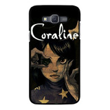 Funda Protector Rudo Para Samsung Galaxy Coraline Niña Moda