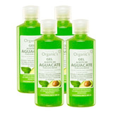 Gel Hidratante Aceite De Aguacate Florigan® 500ml. 4 Piezas 