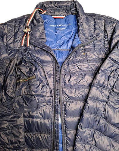 Chaqueta Tommy Hilfiger, Natural Down, Pluma De Pato, Packab