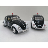 Volkswagen Beetle 1967 Policía/ Escala 1:32/ Metalico/ 12cms