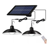 Ucgg Solar Luces Colgantes, Luz Colgante Solar De Doble C