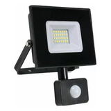 Foco Proyector De Area Led Con Sensor 30w Smd 6000k (sec)