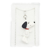 Collar De Perro Snop De Plata 925 Y Pasta +estuche S3