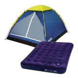 Barraca Mor Iglu Camping 4 Lugares + Colchao Casal Mor