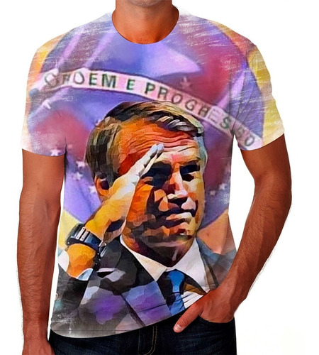 Camisa Camiseta Bolsonaro Presidente Brasil  Envio Rápido 03