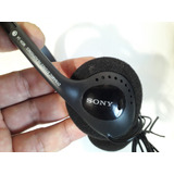 Fone Sony De Arco Antigo Mdr-34 Original Vintage Funcionando