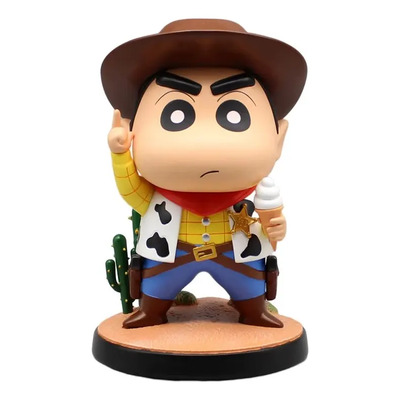 / Figura De Acción Crayon Shin-chan Como Woody Toys Story