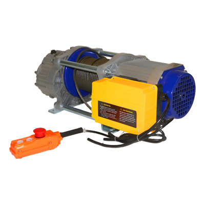 Malacate Eléctrico 1000-2000 Kg 30-15 M A 220v 3f Mastodon Gris