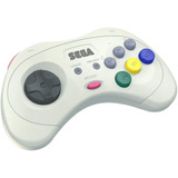 Controle Oficial Saturn Sega Retro-bit Sem Fio 2.4 Ghz 