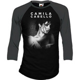 Camila Cabello Playeras Manga 3/4 Para Hombre Y Mujer D2