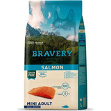 Bravery Salmon Mini Adulto Small Breeds 2kg Razas Mascotas