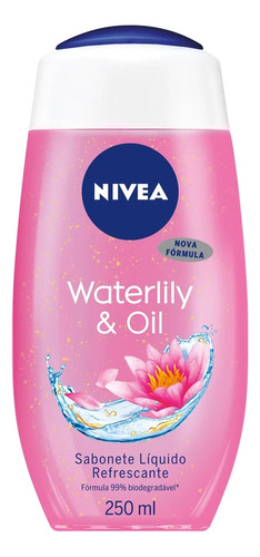 Sabonete Líquido Waterlily & Oil 250ml Nivea