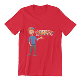 Polera Infantil Unisex Blippi Mono Youtube Estampado Algodon