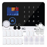 Alarma Dual Kit Gsm Telefono Control App Seguridad Celular Inalambrica Casa Negocio Sistema Vecinal Sensores