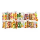 Gomitas Dulces Y Cacahuates En Bolsa De Celofán 100 Pz