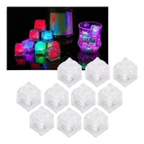 48 Luces Led De Cubitos De Hielo Brillantes Para  Fiesta