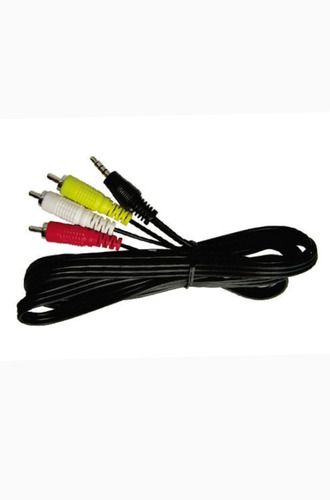 Cable De Audio Y Video Plug 3.5m 4contactos A 3rca P/tv Box 