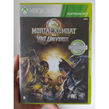 Mortal Kombat Vs Dc Universe Original Mídia Física Xbox 360