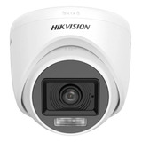 Camara Hikvision Turret Plastica 2 Mp 2.8 Mm Duallight Audio