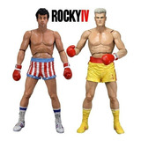 Rocky Balboa Neca 35 Anos Do Filme - 8 Bonecos No Blister