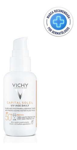 Protector Solar Vichy Capital Soleil Uv Age Con Color 40ml