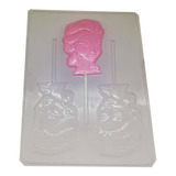 Molde Acetato Para Chocolatinas Dulces Princesa Elsa Frozen