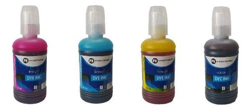 Kit 4 Tintas 544 Genérica 250ml Para Epson L3110 L3150 L5190