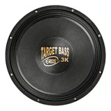 Alto Falante Woofer Eros 15 Target Bass 3.0 4 Ohms Grave