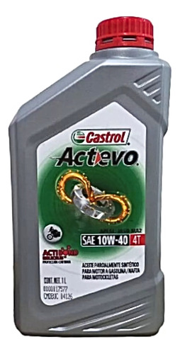 Aceite Castrol Actevo 10w40 X12 Unidades. Semisintetico 