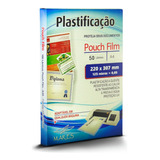 Plástico Para Plastificação A4 50un - Pouch Film 220x307x05