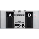 Pedal Controlador Boss Fs-6 Dual Footswitch Duplo C/ Efeitos