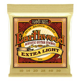 Cuerdas Electroacustica Ernieball 2006 Earthwood Extra Light