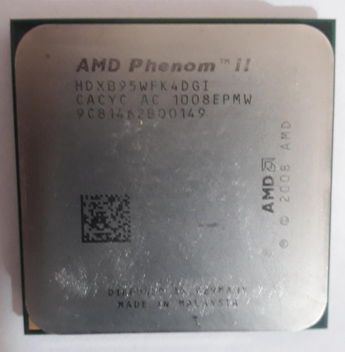 Processador Amd Phenom Ii X4 B95 3ghz Soq Am2+& Am3 Pga938. 