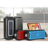 Parlante Solar Recargable Bluetooth, Radio , Lector Pendrive