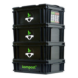 Compostera Urbana Balcón Lombrices Compost 45 L + Envío 