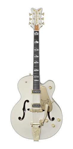 Guitarra Gretsch G6136t Lds White Falcon Lacq Dynasonic