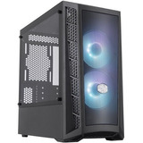 Gabinete Gamer Cooler Master Masterbox Mb311l Argb Vidrio T. Color Negro