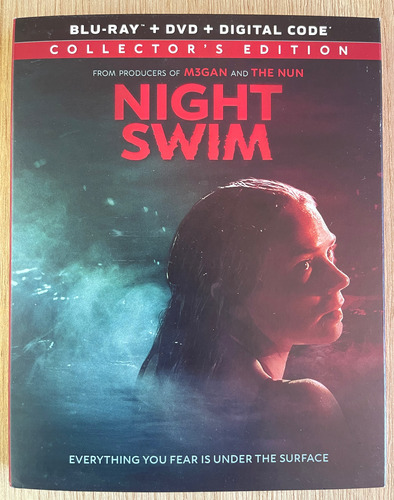 Bluray Mergulho Noturno - Night Swim - Lacrado