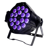 Luz Negra Disco Cañon 64 18x18w Rgbwy+uv Super Potente