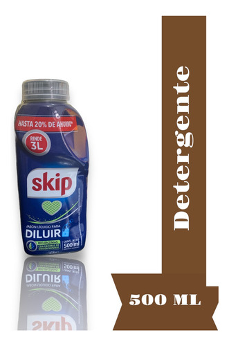 Detergente Diluir Skip Bio-enzimas, 500 Ml Drive