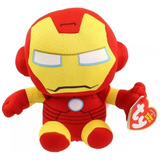 Marvel Avengers Iron Man Peluche 16cm Ty Color Rojo