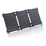 Carregador Solar Portátil 21w Para Celular E Tablet 