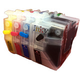 Cartucho Recargable Kit  Lc3017/lc3019 Chip Y Tinta Pigmenta