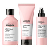 Kit Shampoo Acondicionador Y Spray 10 En 1 Vitamino Color