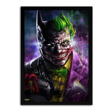 Quadro Decorativo Poster Barman X Coringa