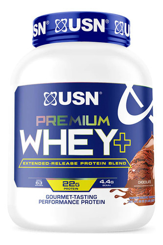 Usn Premium Whey + Proteína 5 Lb Chocolate